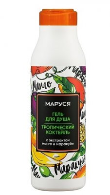 Купить marussia (маруся) гель для душа тропический коктейль, 400 мл в Богородске