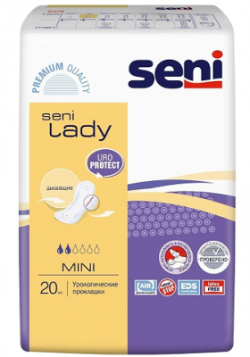 Купить seni lady (сени леди) прокладки урологические мини 20шт в Богородске