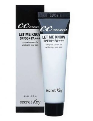 Купить secret key (секрет кей) сс-крем для лица солнцезащитный осветляющий, 30мл spf50 в Богородске