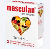 Купить masculan (маскулан) презервативы с ароматом тутти-фрутти tutti-frutti, 3 шт в Богородске