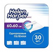 Купить helen harper (хелен харпер) пеленка впитывающая базик 60х60см, 30 шт в Богородске