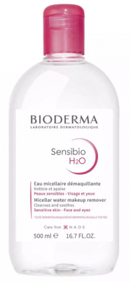 Купить bioderma sensibio (биодерма сенсибио) мицеллярная вода для лица очищающая 500мл в Богородске
