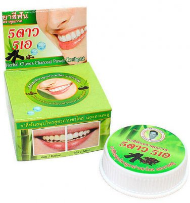 Купить 5 star cosmetic (5 стар косметик) зубная паста травяная с углем бамбука, 25г в Богородске