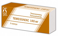Купить темозолекс, капсулы 140мг 5шт в Богородске