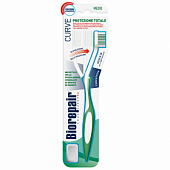 Купить биорепейр (biorepair) зубная щетка curve protezione totale изогнутая для комплексной защиты, 1 шт в Богородске