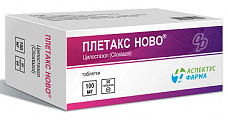 Купить плетакс ново, таблетки 100 мг, 90 шт в Богородске