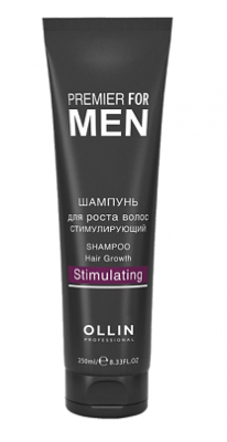 Купить ollin prof premier for men (оллин) шампунь стимулирующий рост волос, 250мл в Богородске