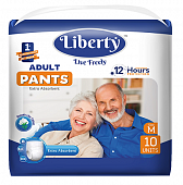 Купить liberty premium pants (либерти премиум пантс) подгузники-трусики для взрослых одноразовые м 10шт в Богородске