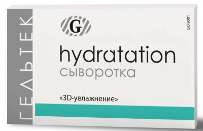 Купить гельтек hydration сыворотка для лица 3d-увлажнение 5мл х5шт в Богородске