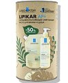 Купить la roche-posay lipikar ap+ (ля рош позе) липидовосполняющее смягчающее масло для ванны и душа 400 мл+сменный блок 400 мл/набор в Богородске