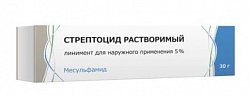 Купить стрептоцид, линимент для наружного применения 5%, 30г в Богородске