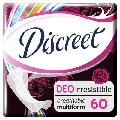 Купить discreet (дискрит) прокладки део иресист мультиформ 60шт в Богородске