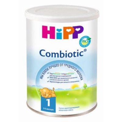 Купить хипп-1 комбиотик, мол. смесь 350г (хипп, германия) в Богородске