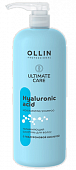 Купить ollin (оллин) ultimate care шампунь для волос увлажняющий с гиалуроновой кислотой, 1000мл в Богородске