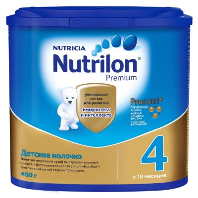Купить nutrilon junior premium 4 (нутрилон) сухая смесь детская с 18 месяцев, 400г в Богородске