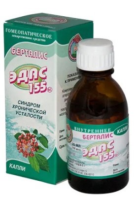 Купить эдас-155 берталис (антистресс), капли для приема внутрь гомеопатические, 25мл в Богородске