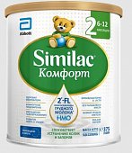 Купить симилак (similac) 2 комфорт смесь молочная 0-6 месяцев, 375г в Богородске