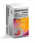 Купить эзомепразол-белмед, лиофилизат для приготовления раствора для внутривенного введения, 40 мг, флакон 1шт в Богородске