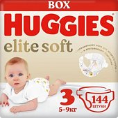 Купить huggies (хаггис) подгузники elitesoft 5-9кг 144 шт в Богородске