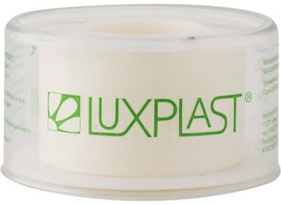 Купить luxplast (люкспласт) пластырь фиксирующий шелковый основе 2,5см х 5м в Богородске