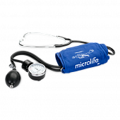 Купить тонометр механический microlife (микролайф) bp ag 1-30, со встроенным стетоскопом в Богородске