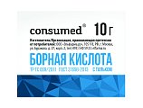 Купить борная кислота с тальком консумед (consumed) пудра гигиеническая, 10г в Богородске