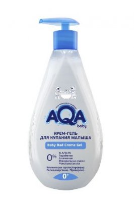 Купить аква беби (aqa baby) крем-гель для купания малыша, 400 мл в Богородске