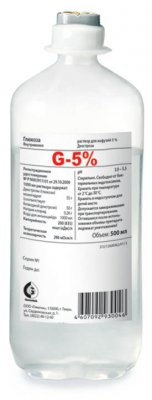 Купить глюкоза, раствор для инфузий 5%, флакон 500мл, 10 шт пэт в Богородске