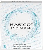 Купить hasico (хасико) презервативы invisible, ультратонкие 3 шт. в Богородске