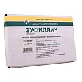 Купить эуфиллин, раствор для внутривенного введения 24мг/мл, ампулы 10мл, 10 шт в Богородске