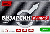 Купить визарсин ку-таб, таблетки, диспергируемые в полости рта 100мг, 12 шт в Богородске