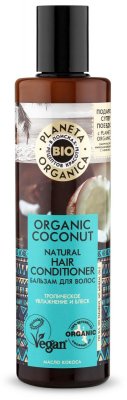 Купить планета органика (planeta organica) organic coconut бальзам для волос, 280мл в Богородске