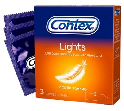 Купить контекс презервативы lights особо тонкие №3 (авк полифарм, соединенное королевство великобритании и  в Богородске