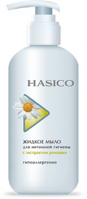 Купить hasico (хасико) мыло жидкое для интимной гигиены ромашка, 250мл в Богородске