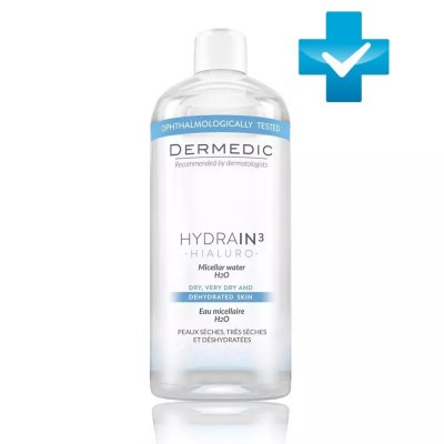 Купить дермедик гидреин 3 гиалуро (dermedic hydrain3) мицеллярная вода 500 мл в Богородске