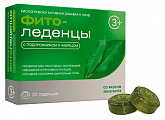Купить фитоледенцы с подорожником и чабрецом со вкусом эвкалипта 20 шт бад в Богородске