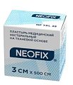 Купить неофикс (neofix) пластырь на тканной основе 3х500см, 1 шт в Богородске