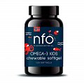 Купить норвегиан фиш оил (nfo) омега-3 с витамином д, капсулы жевательные 800мг, 120 шт бад в Богородске