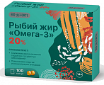 Купить рыбий жир омега-3 bioforte, капсулы 100шт бад в Богородске