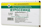 Купить фуросемид, раствор для внутривенного и внутримышечного введения 10мг/мл, ампулы 2мл, 10 шт в Богородске