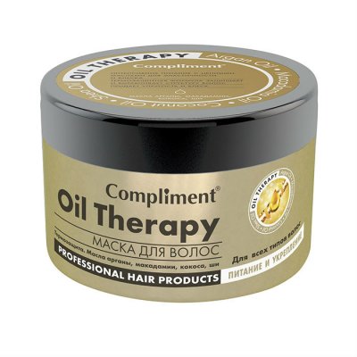 Купить compliment oil therapy (комплимент) маска для всех типов волос питание и укрепление, 500мл в Богородске