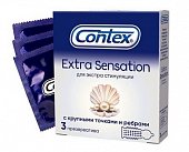 Купить contex (контекс) презервативы extra sensation 3шт в Богородске