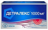 Купить детралекс, таблетки, покрытые пленочной оболочкой 1000мг, 18 шт в Богородске