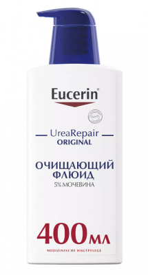 Купить eucerin urearepair (эуцерин) флюид очищающий оригинал 400 мл в Богородске