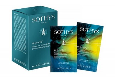 Купить sothys аnti-age (сотис) маска для лица восстанавливающая ночная, 4мл х8 шт в Богородске