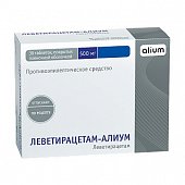 Купить леветирацетам-алиум, таблетки, покрытые пленочной оболочкой 500мг, 30 шт в Богородске
