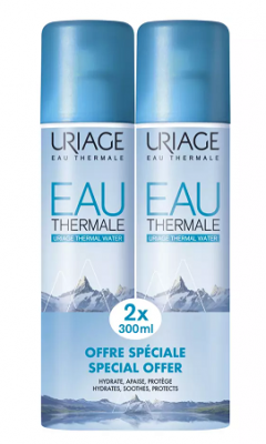 Купить uriage (урьяж) набор: термальная вода аэрозоль 300мл х2шт в Богородске