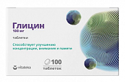 Купить глицин витатека, таблетки массой 110мг 100шт бад в Богородске