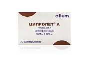 Купить ципролет а, таблетки, покрытые пленочной оболочкой, 10 шт в Богородске