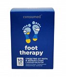 Фут Терапи Foot Therapy средство для стоп от пота и запаха Консумед (Consumed), пакетики 3г, 10 шт